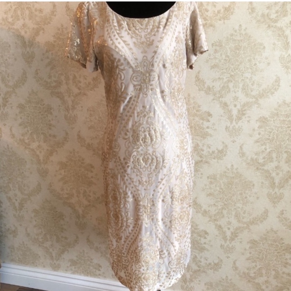 Ashley Stewart sequins cocktail dress